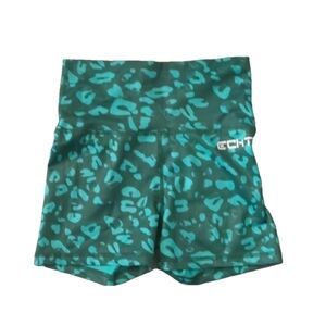 Echt cheetah print biker shorts size small